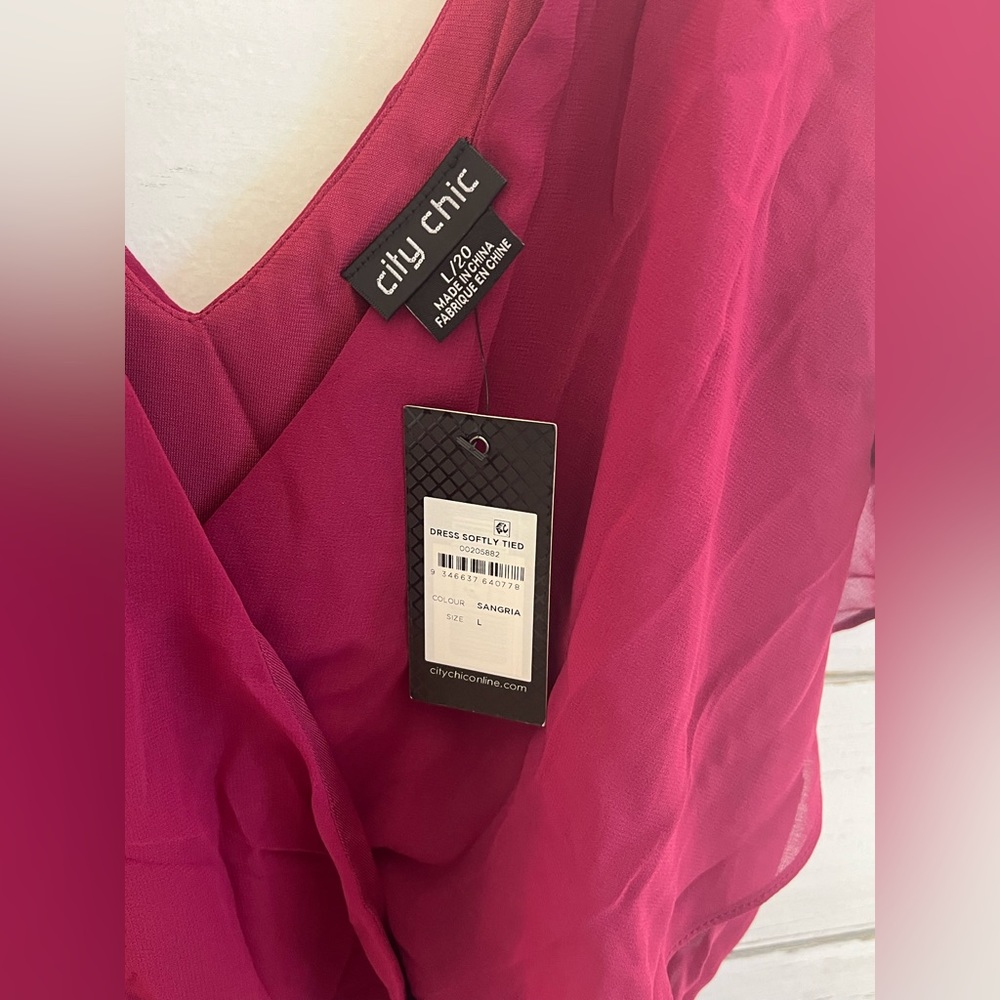 City Chic Softly Tied Dress - Picture 7 of 12